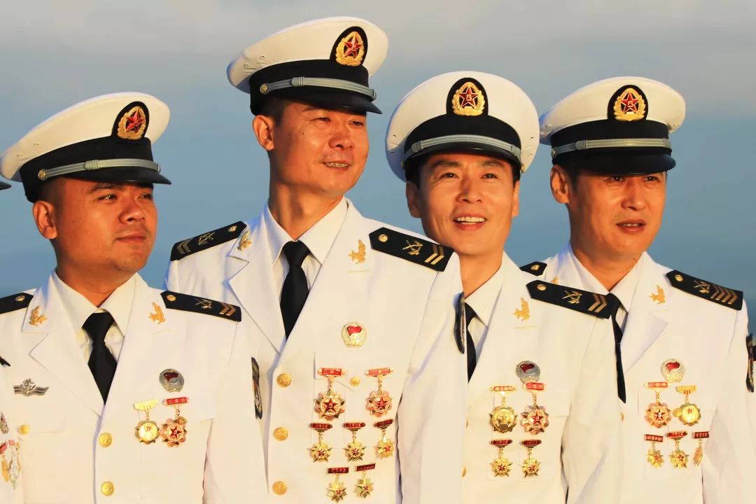 当海军30年这还是第一次尝到海的味道