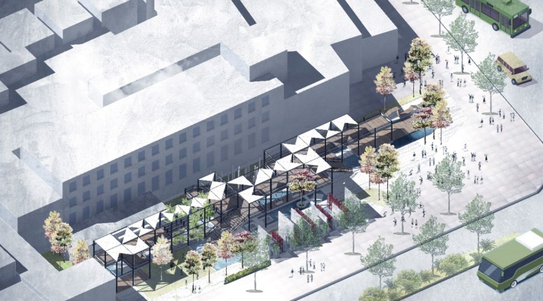 街角慢生活丨第二届q-city国际大学生设计竞赛三等奖作品解读_城市