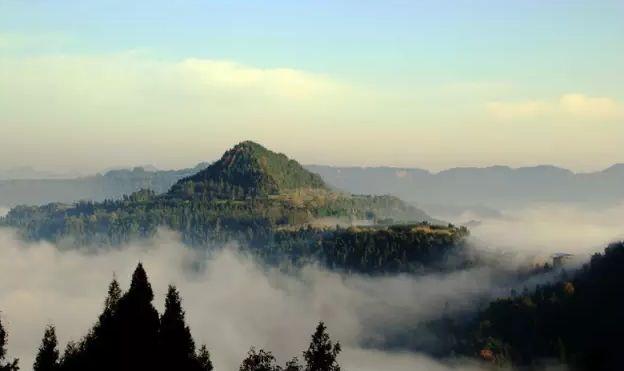 圖說巴中美景森林康養基地恩陽章懷山