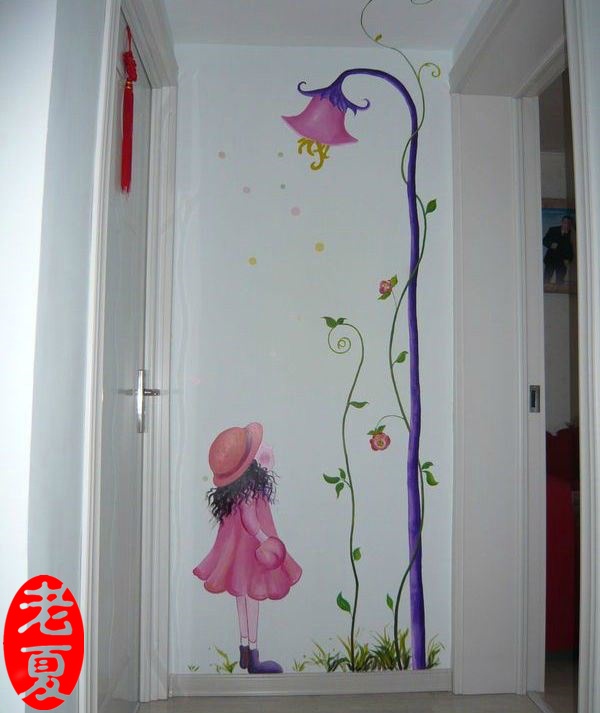 武汉室内墙绘手绘墙面让生活充满艺术的气息