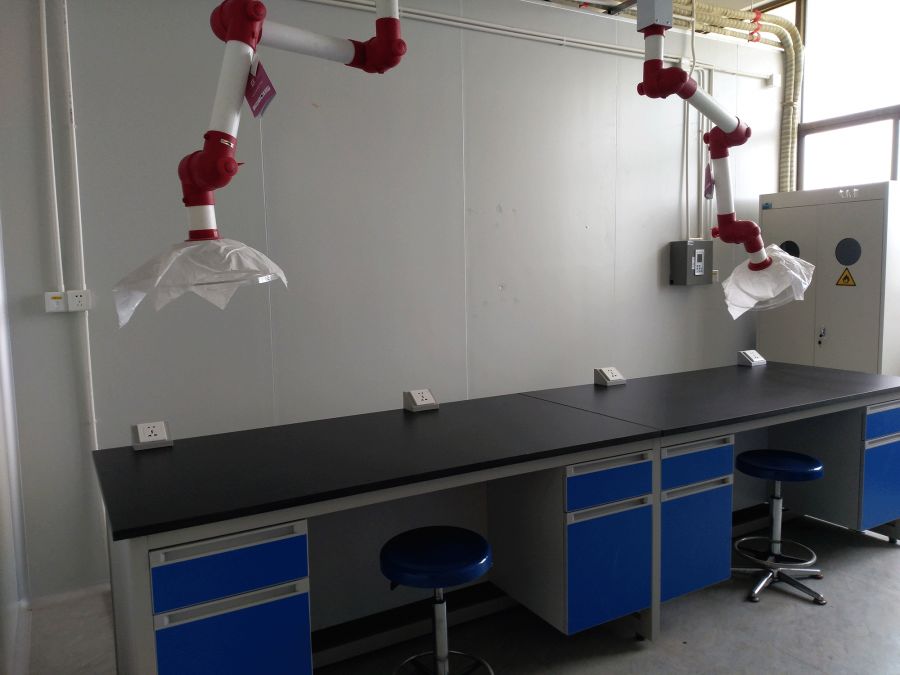 【嘉东案例】实验室家具,排风系统改造工程项目