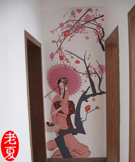 武汉室内墙绘手绘墙面让生活充满艺术的气息