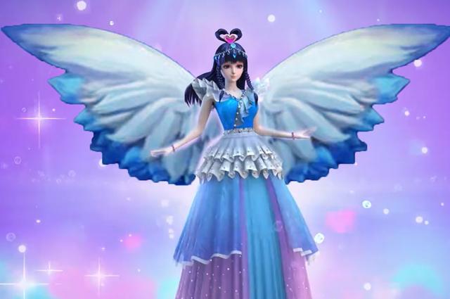 叶罗丽:5位女神换上自己的专属翅膀,文茜很暗黑,王默有2个翅膀_仙子