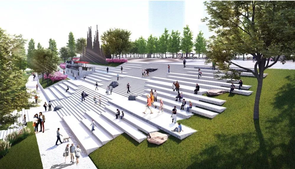 好消息万州北滨路在建观景玻璃栈桥亲水台马上开放