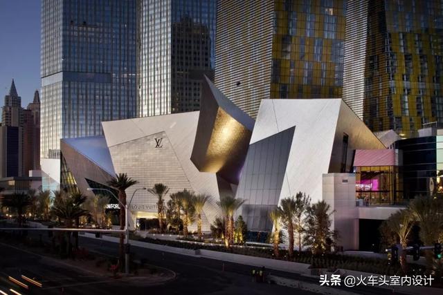 crystals at citycenter其他著名建筑还包括扩展丹佛艺术博物馆在