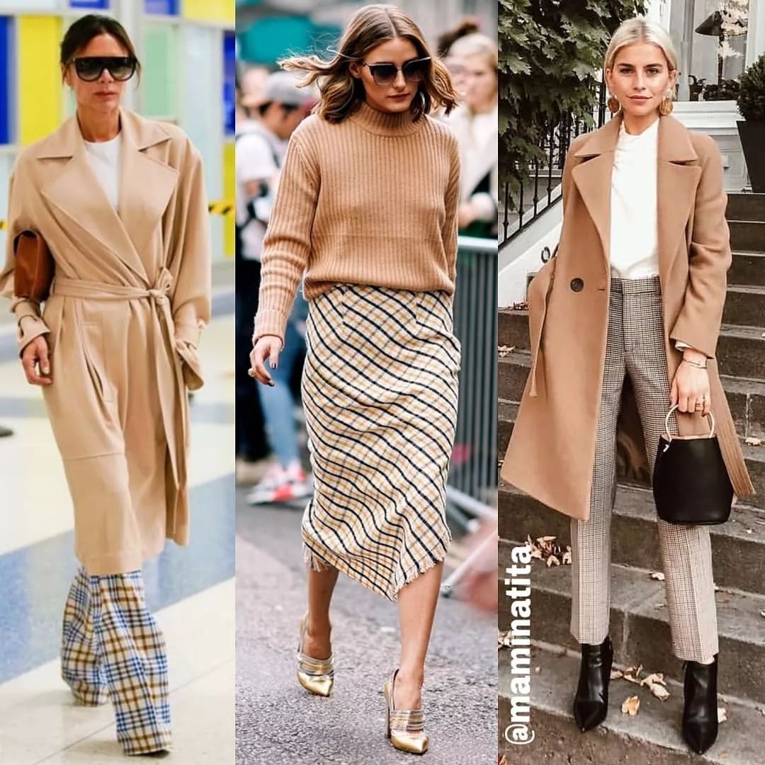 驼色 这6种颜色,高级显白美炸了!