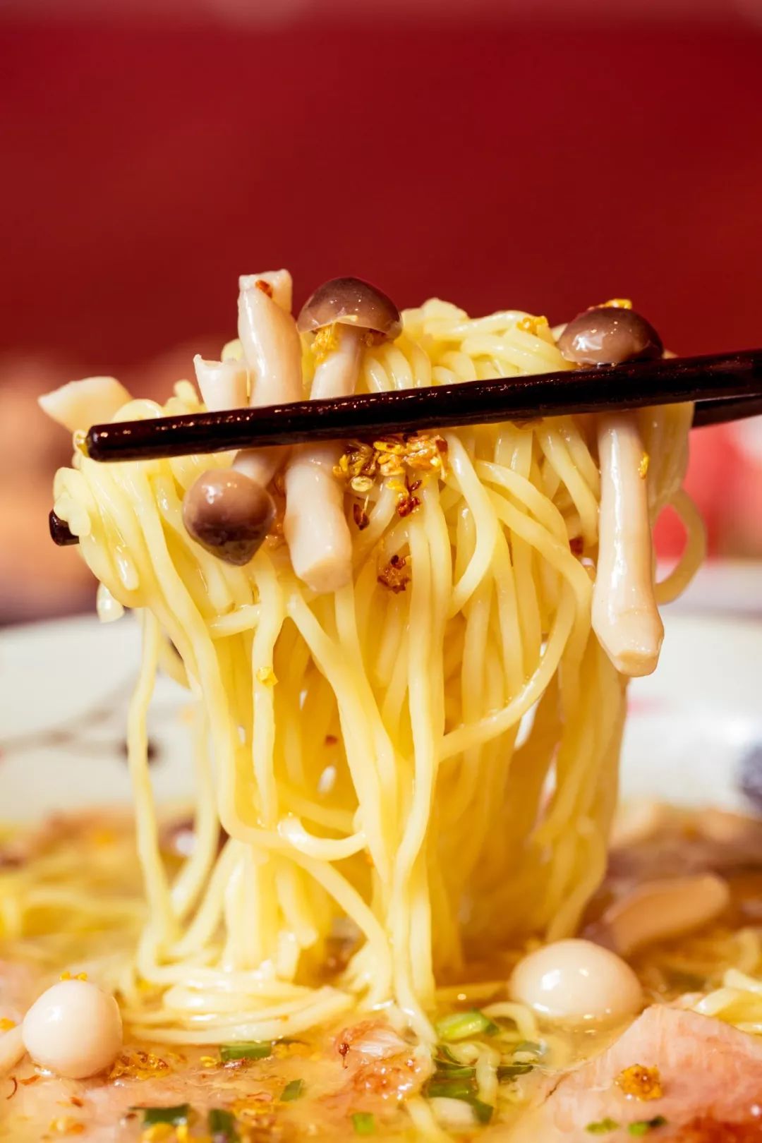 面馆界的黄金斗士,lamer级黄金鸡汤面_桂花