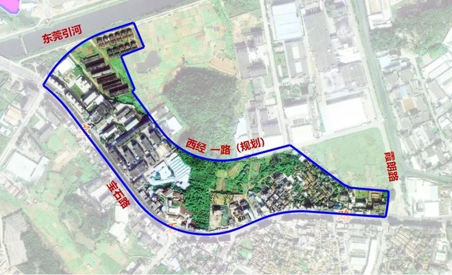 再造一个镇中心企石城市更新大动作8大项目占地近2600亩67