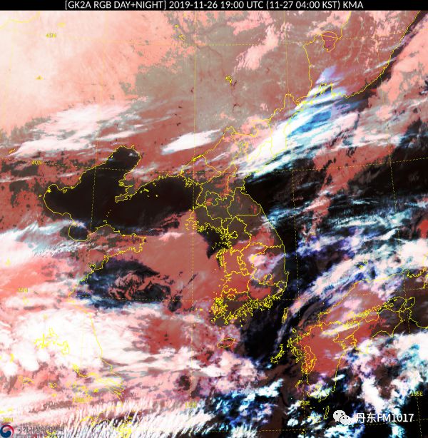 余脉)这个区域,一个是在我们辽东半岛中部山脊在两个区域发生背风波