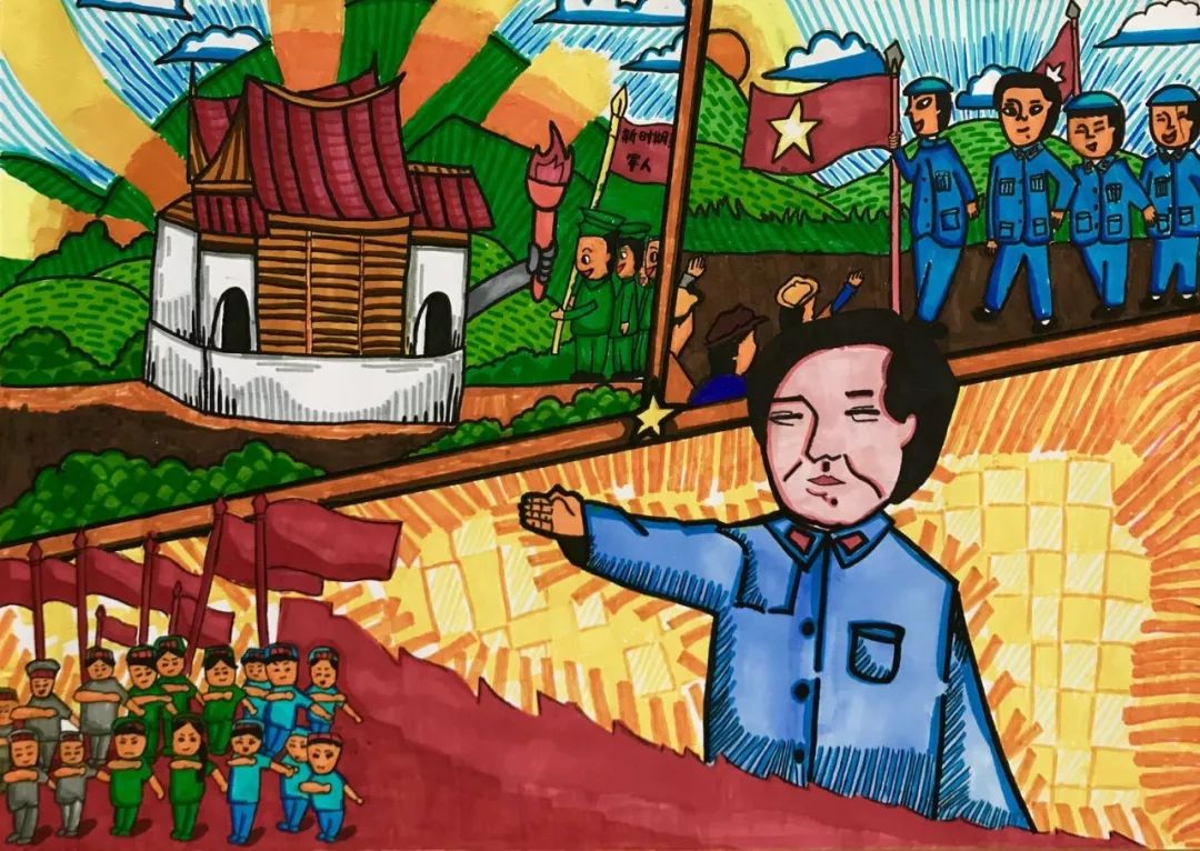 北城小学九色鹿童画社无声音符2