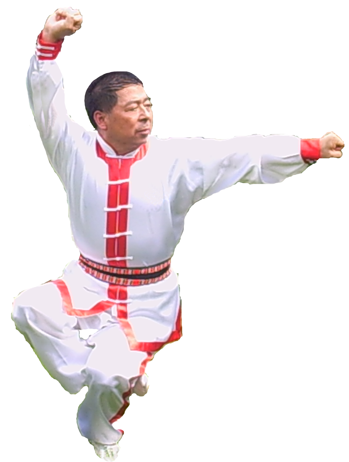 幼年先拜张清山老师习长拳