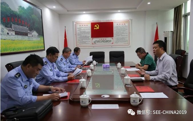 龙岩市公安局副局长黄德周一行深入鸿盾集团调研指导民爆车辆动态监控