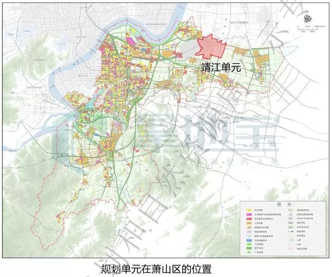 萧山空港新城靖江规划图片