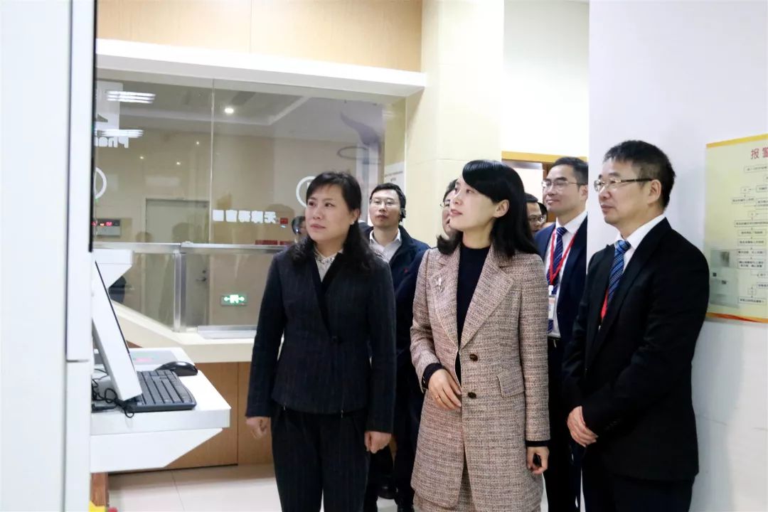 温州市副市长汤筱疏莅临温州市人民医院开展调研
