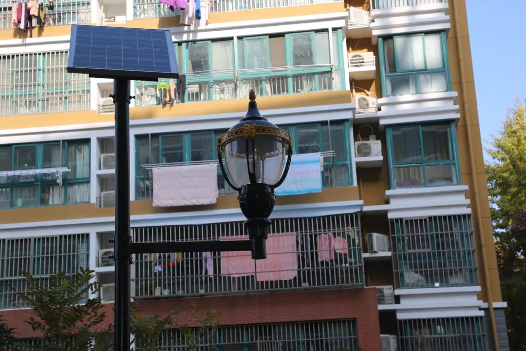 涟水老旧小区改造,换新颜_路灯