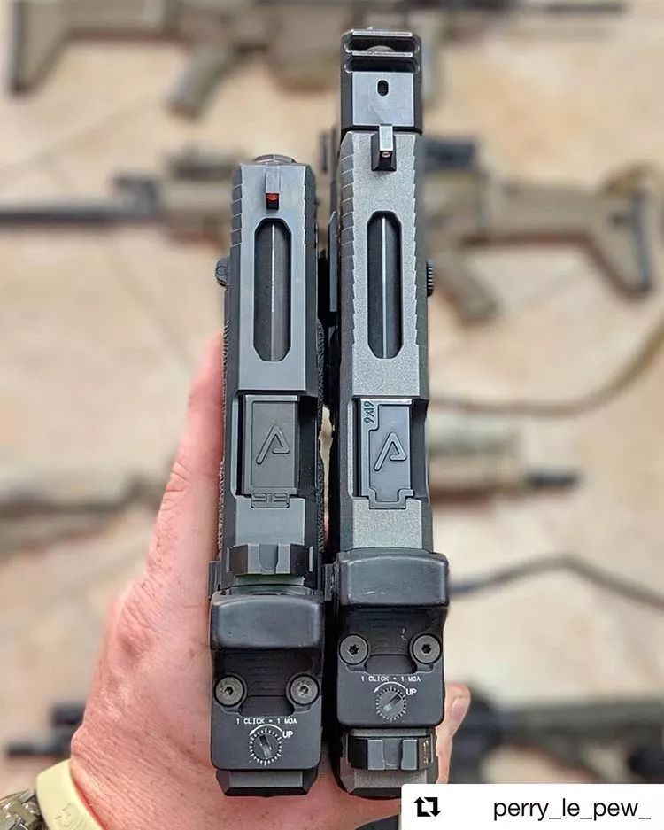 生猛异常的土豪款改装了agencyarms公司套件的手枪图集