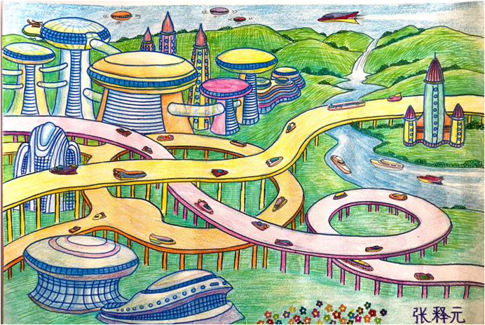 孩子眼中的未来城市,长这样!