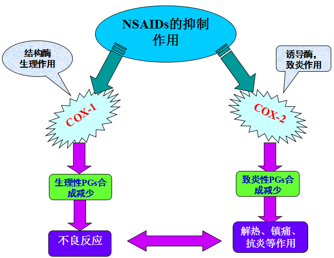 非甾体抗炎药机制图片