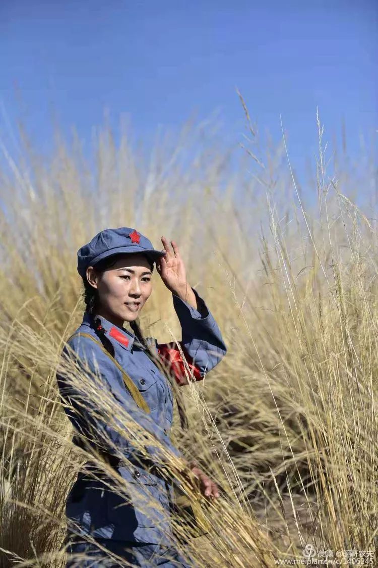 最美红军女战士图片