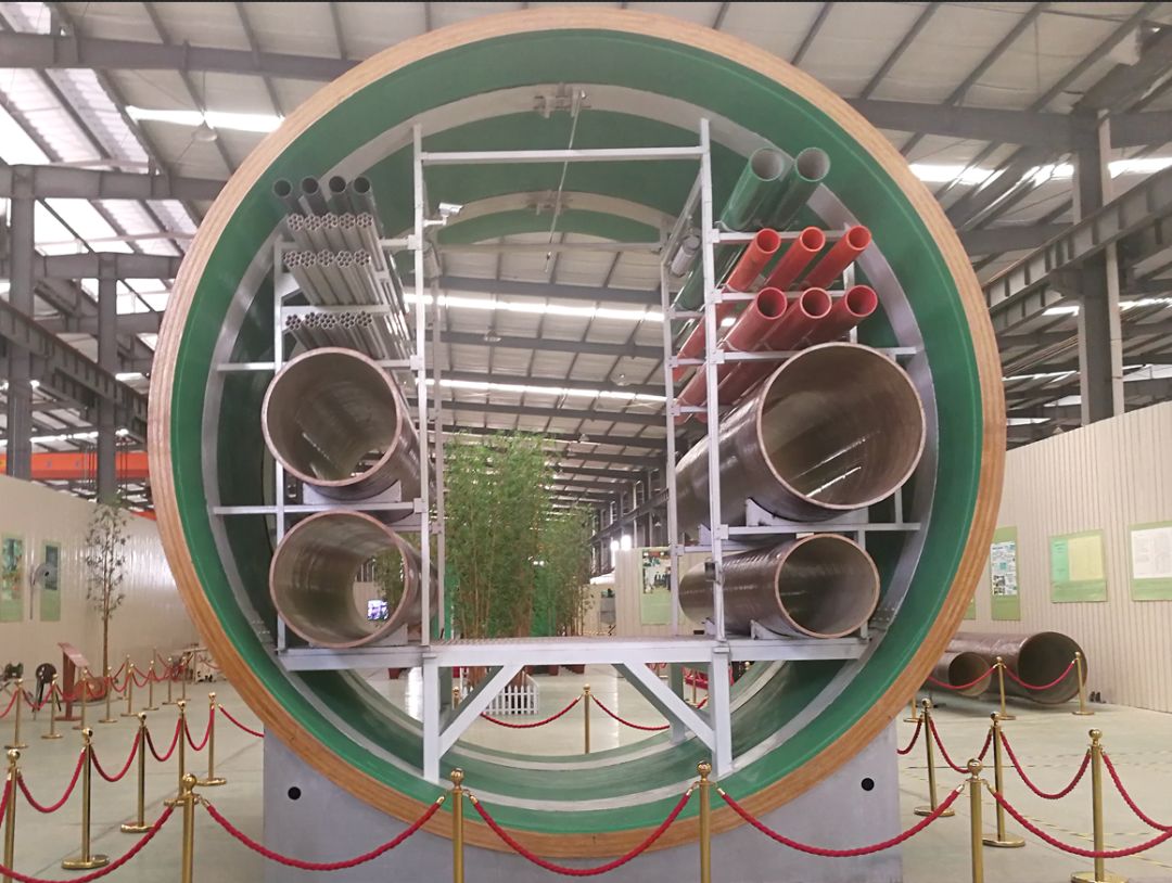 美丽中国匠心独具中铁十七局集团完成全国首例竹缠绕管廊工程