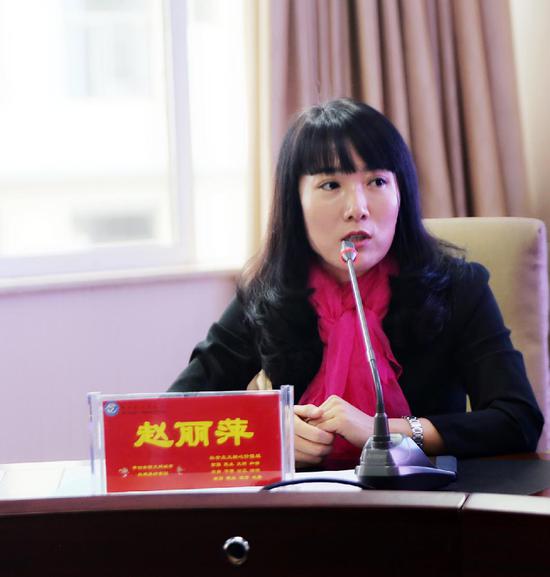 365儿童救助基金主任,北京市童康脑瘫儿童康复中心理事长 赵丽萍