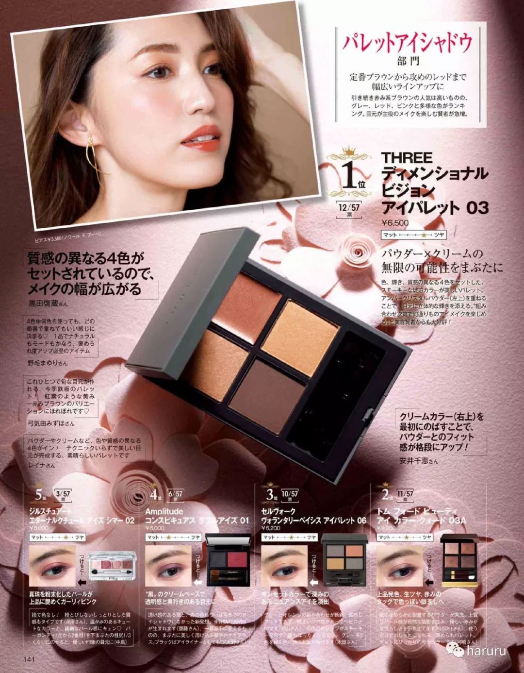 日本三大美妆杂志2019年榜出炉兰蔻narscpbpola大获全胜ッ