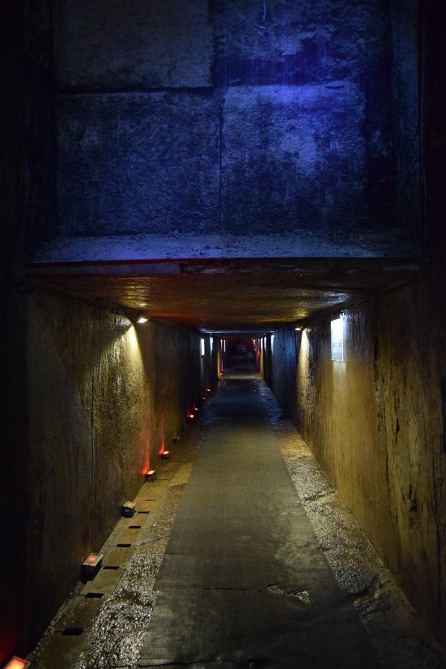 汉时风韵——徐州狮子山楚王陵实拍_墓道