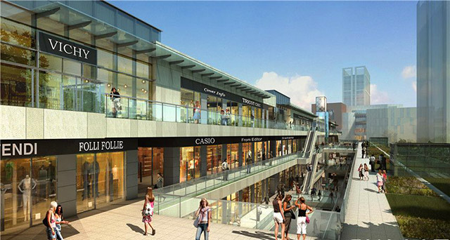 合肥华盛bbb商业广场以全新设计理念打造生态智慧购物公园