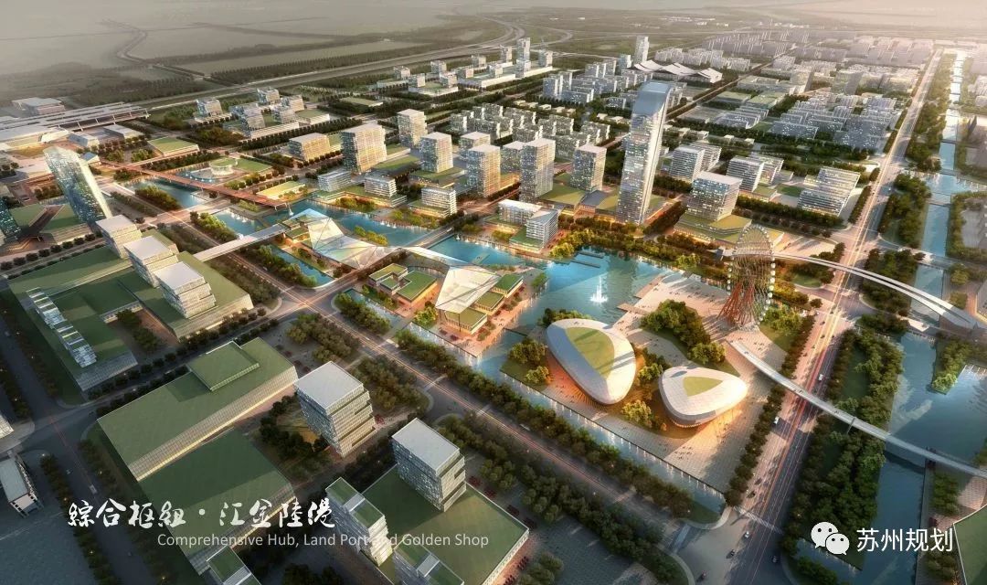 太仓娄江新城规划图片