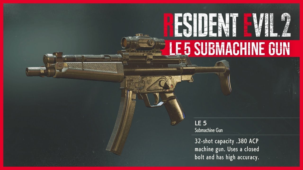 原创游戏性的牺牲品,生化危机2复刻版中的冲锋枪原型点评