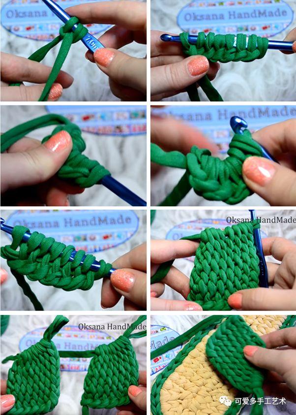 用布条做了全家人的拖鞋附教程