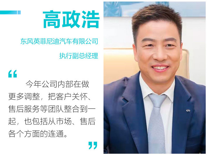 英菲尼迪中国总经理时,东风汽车有限公司执行副总裁周先鹏曾表示,"