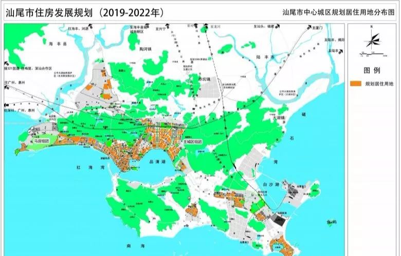 汕尾市中心城区规划居住用地分布图来源:市住建局返回搜狐,查看更多