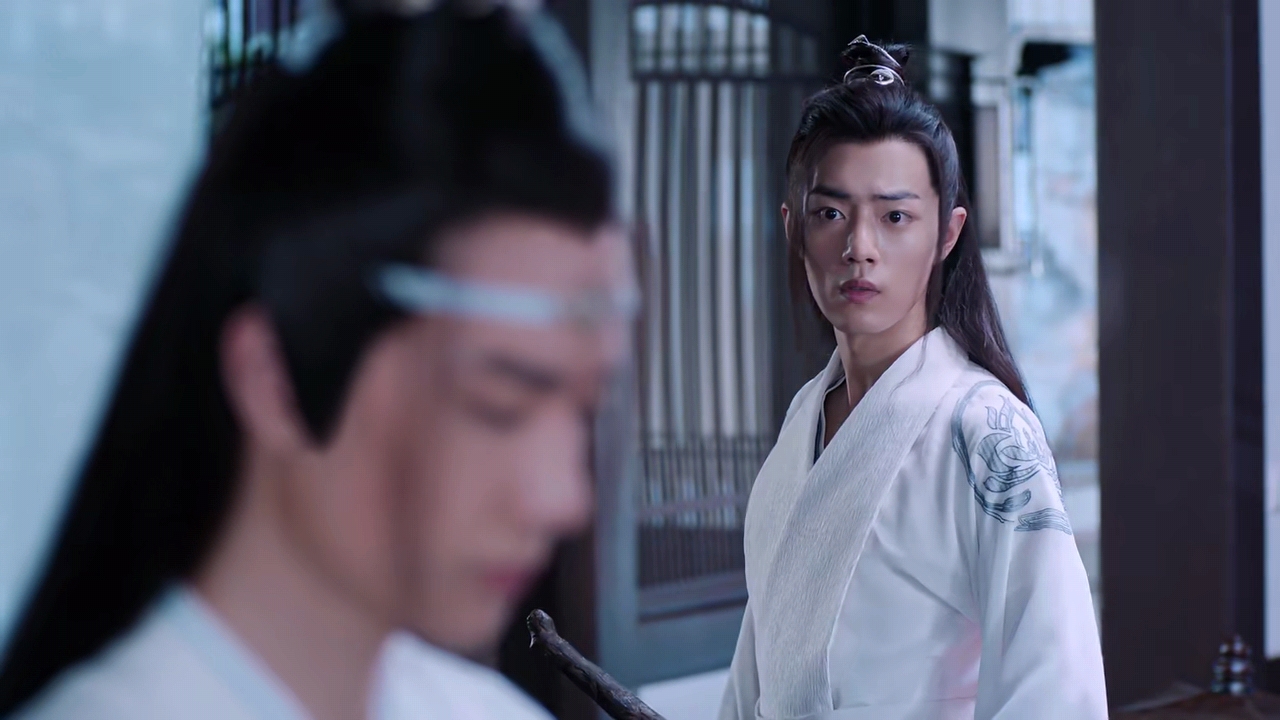 原创云深不知处告别时,蓝湛对魏无羡视而不见?羡羡还是太嫩了点