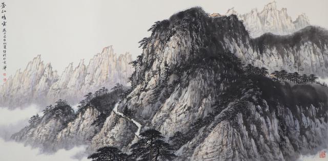 实力派山水画_画家张哲礼画家作品赏析