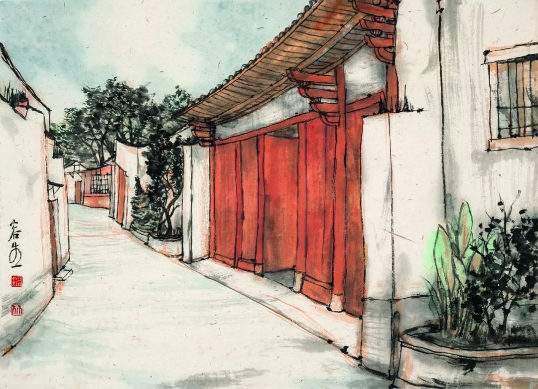 中华民居61画中民居福州城里的三坊七巷