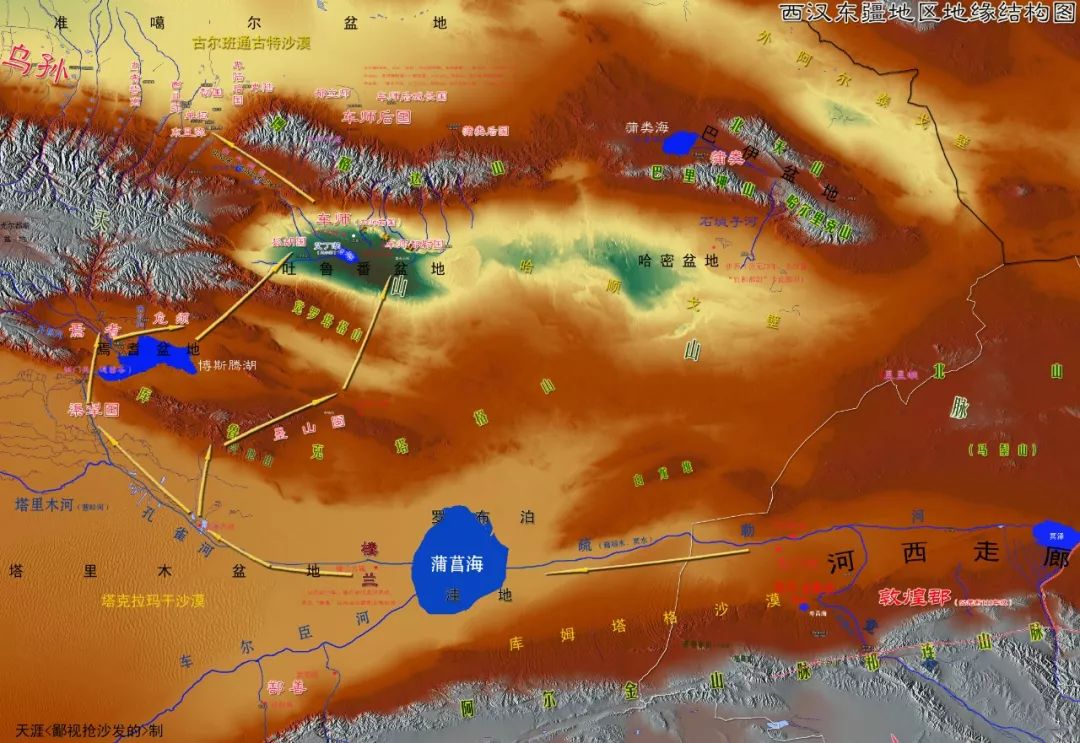 详解河西走廊瓜州敦煌段的地缘结构