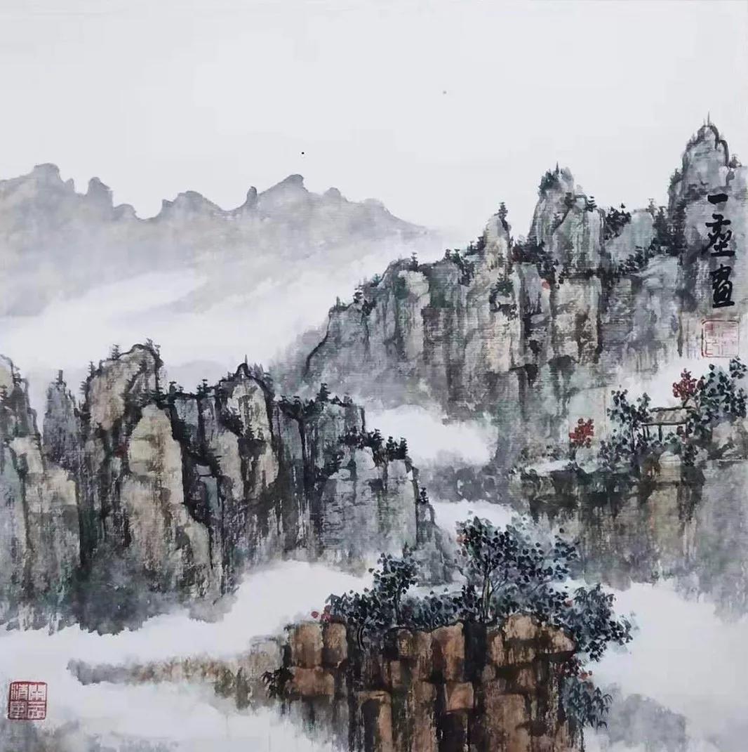 【艺界动态】张长韶山水画网络班 - 『太行山郭亮写生记』