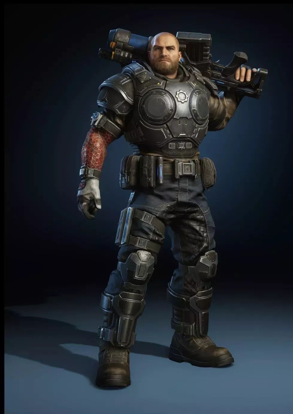 《gears 5(戰爭機器5)》硬核角色設計_遊戲