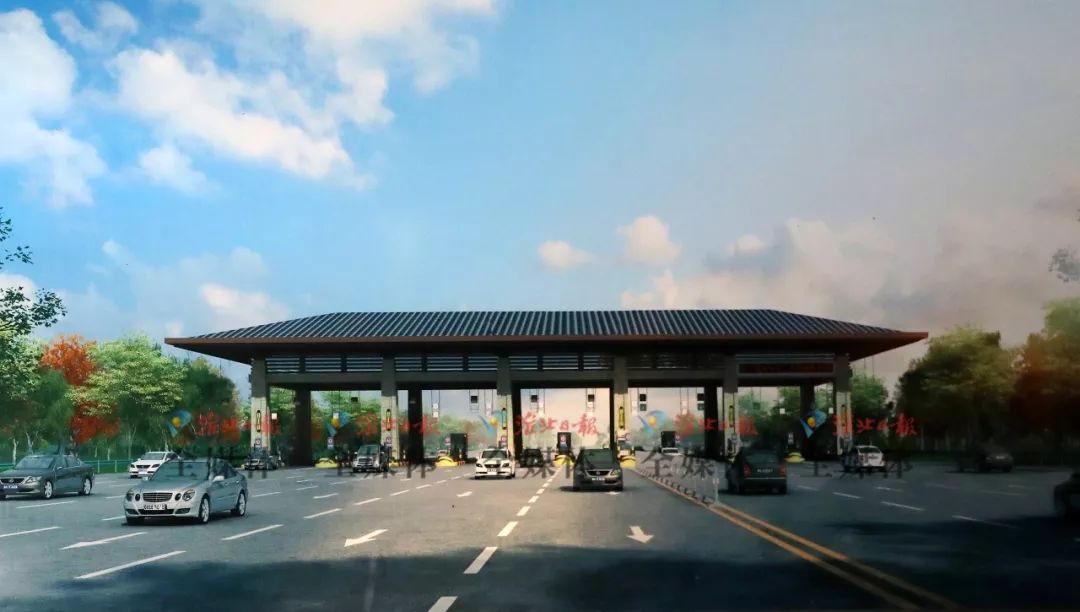 烈山高速公路收费站新站效果图曝光明年10月或将与我们见面