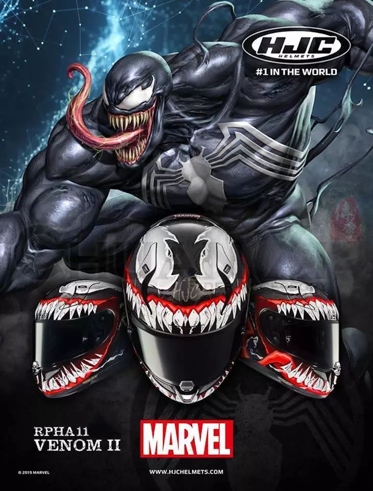 现货hjcrpha11venom2毒液2代顶级竞技全盔