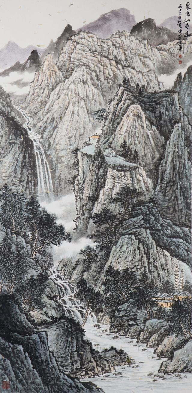 实力派山水画画家张哲礼画家作品赏析