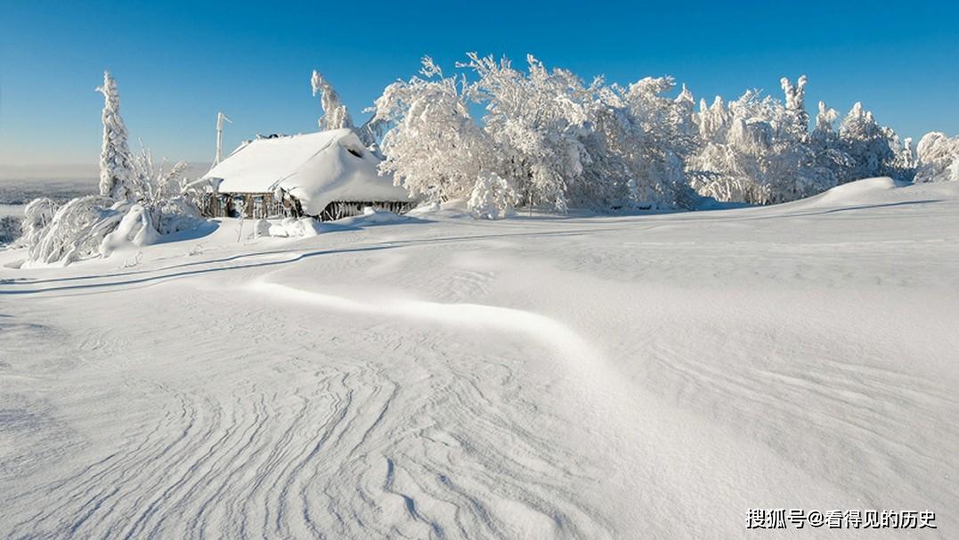 俄罗斯的雪景 让人着迷 那才是真正的下雪_冬日