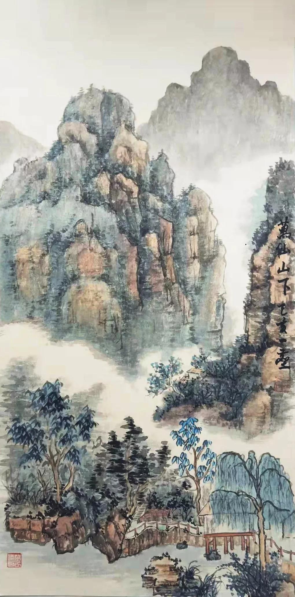 【艺界动态】张长韶山水画网络班 - 『太行山郭亮写生记』