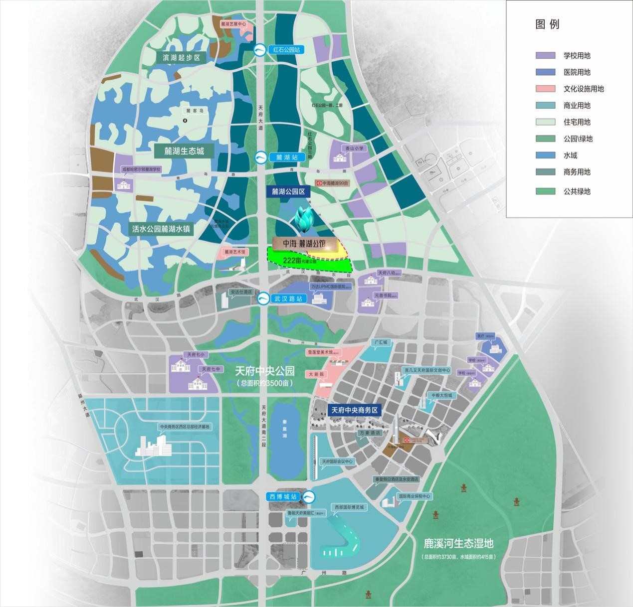 银十热度在此延续麓湖富人区222亩公园里中海空降焕新之作