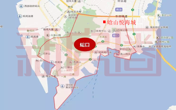 蛇口小体量综合体晗山悦海城 地铁12号线加持仅90套可售住宅