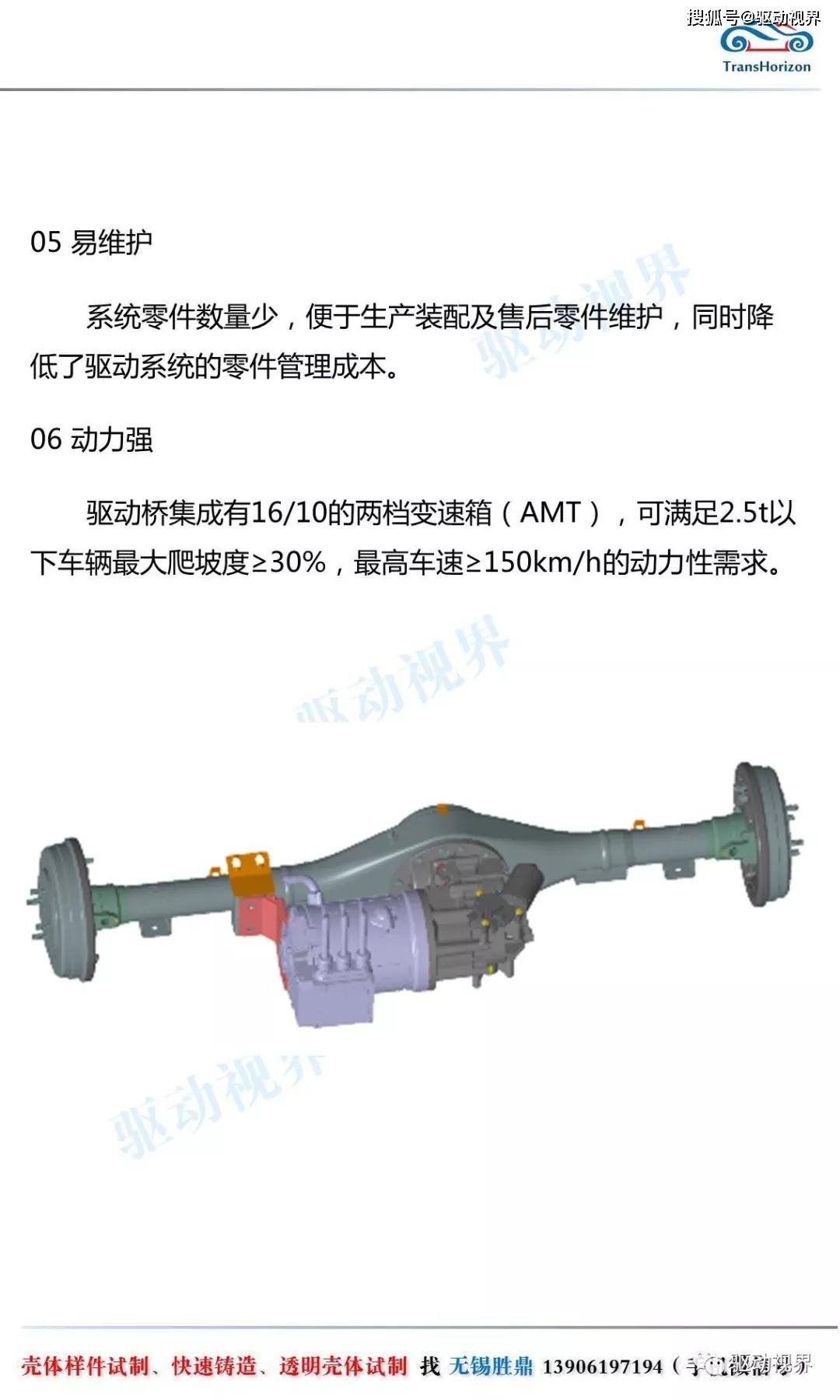北斗航天汽车吴庆国两挡电驱动桥产品研发策划报告