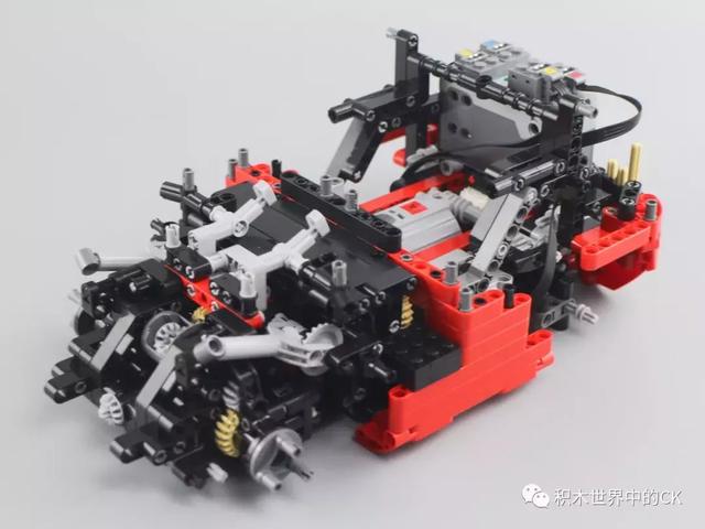 宇星模王积木 13106 宇星车模系列 堆高机