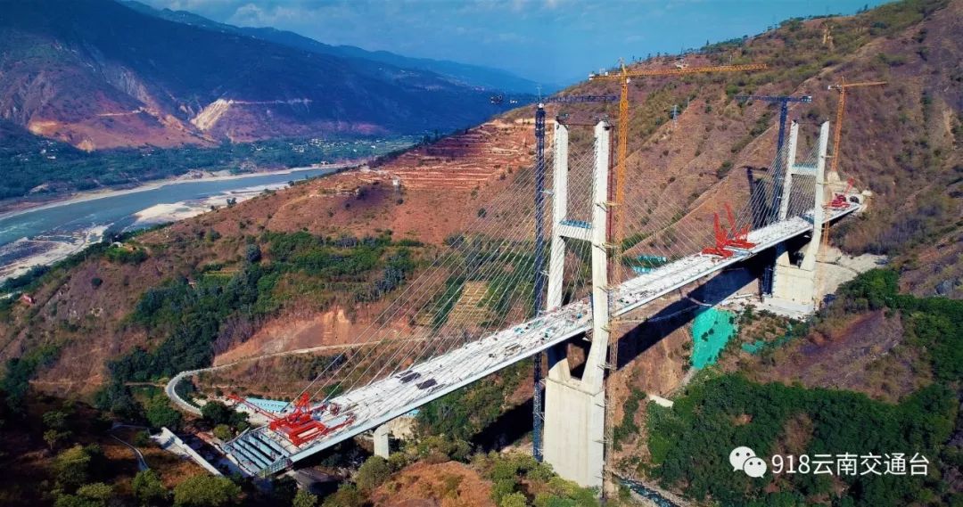 格巧高速双河特大桥今天合龙!全线的通车时间是……_巧家县