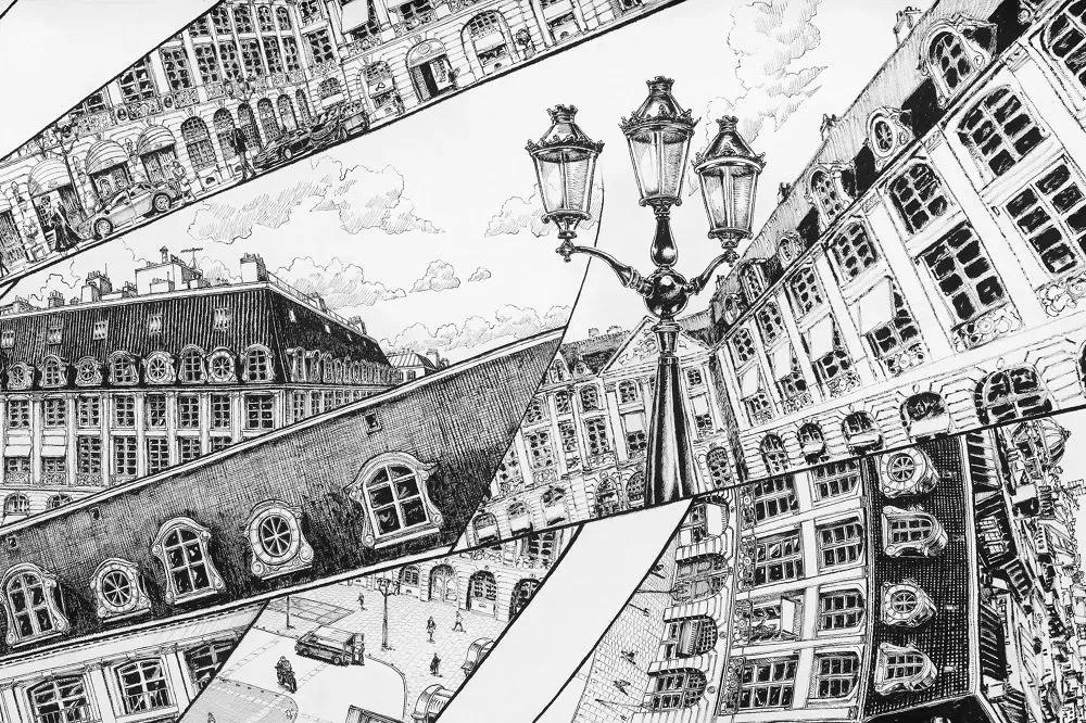 玩转艺术一支针管笔画出了史上最牛建筑透视上帝吻过的手